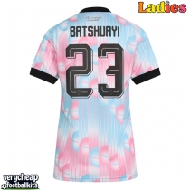 Belgium Michy Batshuayi #23 Replica Away Shirt Ladies World Cup 2026 Short Sleeve